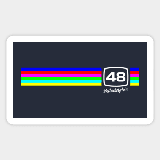 Channel 48 - Philadelphia Sticker